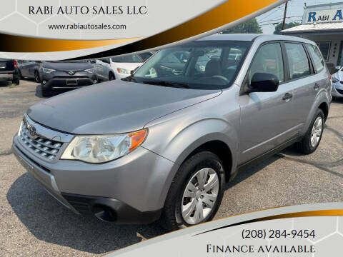 2011 Subaru Forester for sale at RABI AUTO SALES LLC in Garden City ID