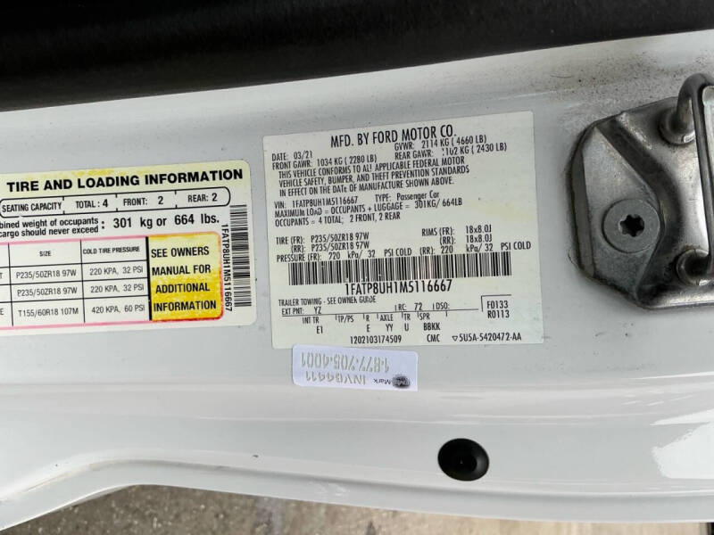 2021 Ford Mustang EcoBoost Premium