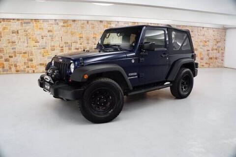 2013 Jeep Wrangler for sale at Jerry's Buick GMC in Weatherford TX