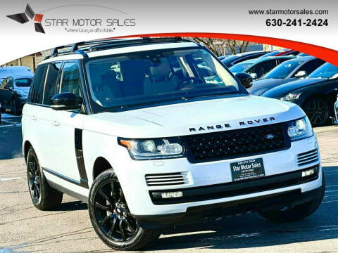 2017 Land Rover Range Rover for sale at Star Motor Sales in Downers Grove IL