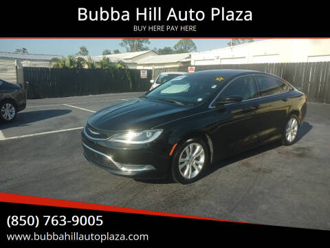 2016 Chrysler 200 for sale at Bubba Hill Auto Plaza in Panama City FL