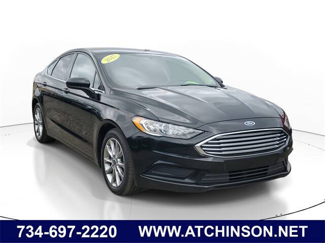 Used 2017 Ford Fusion SE with VIN 3FA6P0HD0HR334656 for sale in Belleville, MI
