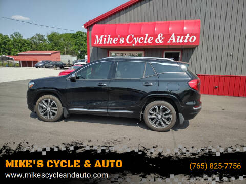 2018 GMC Terrain for sale at MIKE'S CYCLE & AUTO in Connersville IN