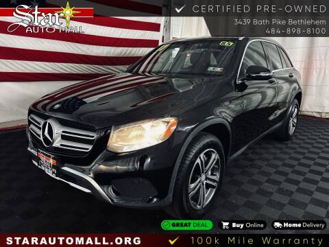 2017 Mercedes-Benz GLC for sale at STAR AUTO MALL 512 in Bethlehem PA