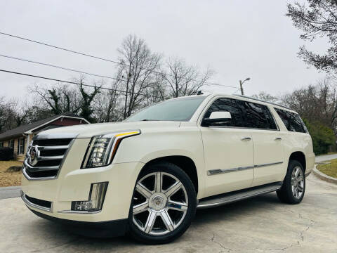 2015 Cadillac Escalade ESV for sale at Cobb Luxury Cars in Marietta GA