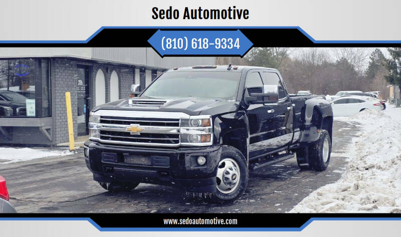 2019 Chevrolet Silverado 3500HD for sale at Sedo Automotive in Davison MI