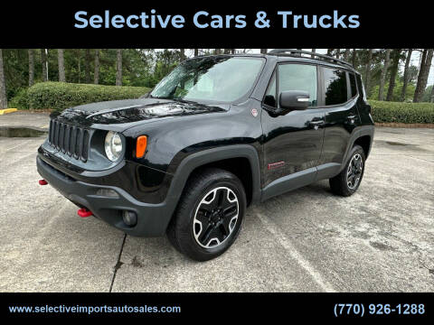 2016 Jeep Renegade for sale at Selective Cars & Trucks in Woodstock GA