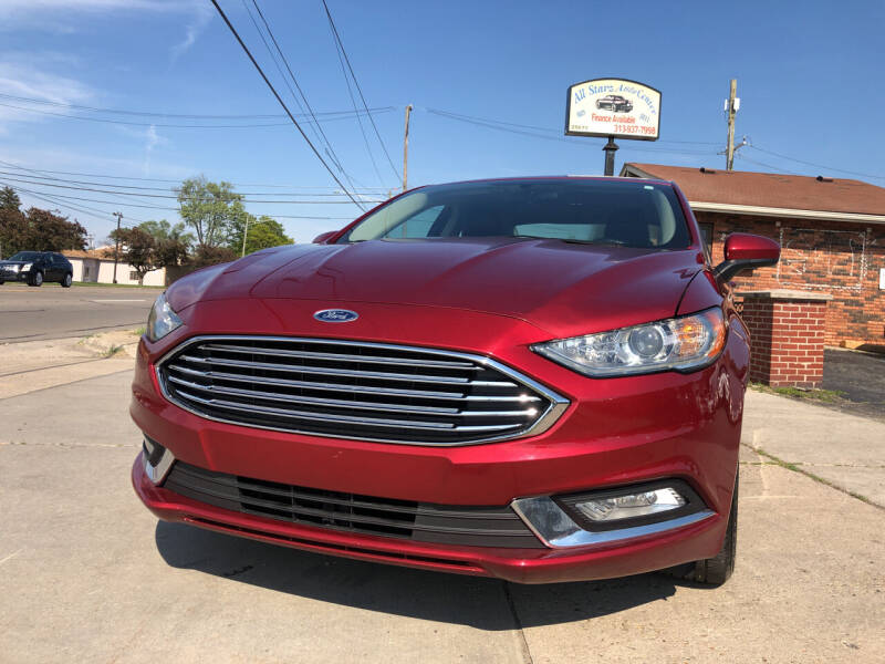 2018 Ford Fusion for sale at All Starz Auto Center Inc in Redford MI