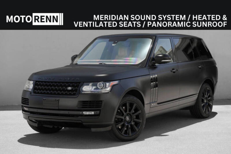 2014 Land Rover Range Rover Autobiography LWB