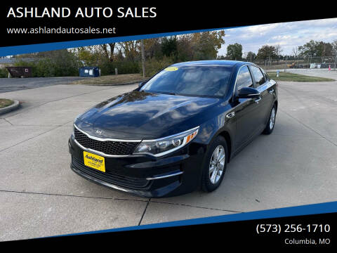 2018 Kia Optima for sale at ASHLAND AUTO SALES in Columbia MO