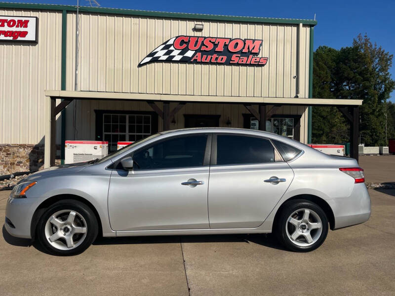 Used 2015 Nissan Sentra S with VIN 3N1AB7AP7FY374948 for sale in Longview, TX