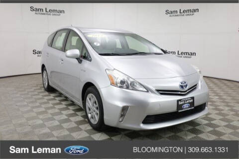 2012 Toyota Prius v for sale at Sam Leman Ford in Bloomington IL