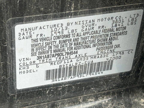 2013 Nissan Sentra SR