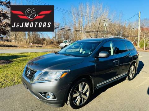 2014 Nissan Pathfinder for sale at J & J MOTORS in New Milford CT