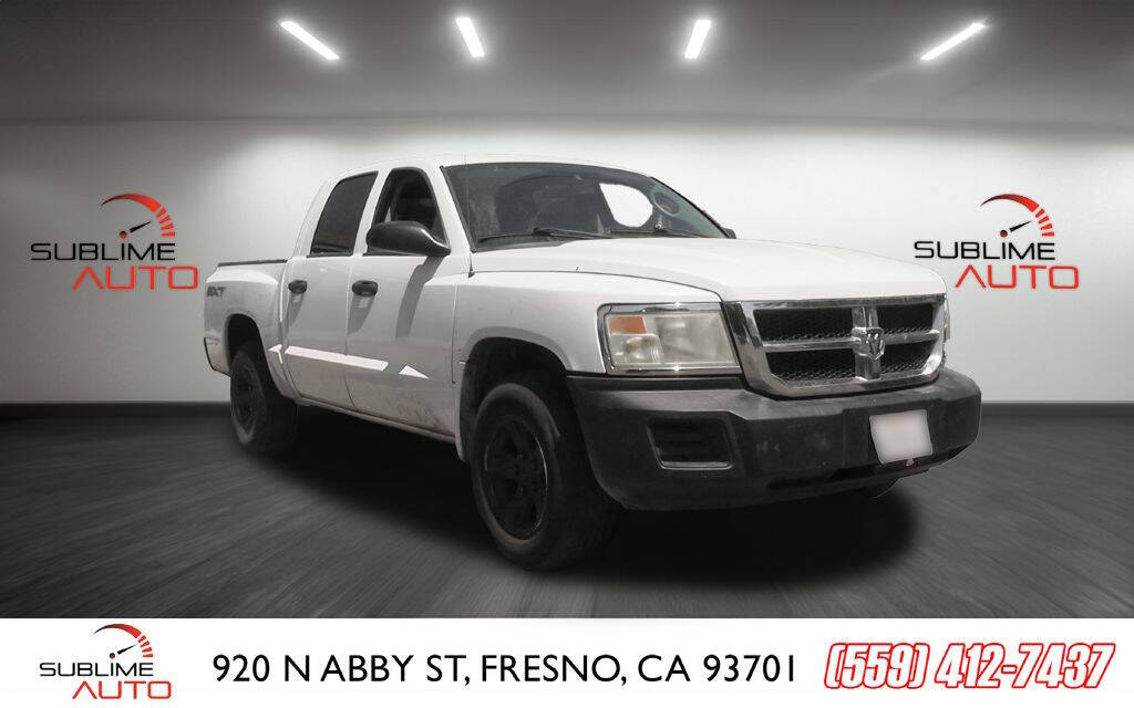 2008 Dodge Dakota for sale at SUBLIME AUTO in Fresno, CA