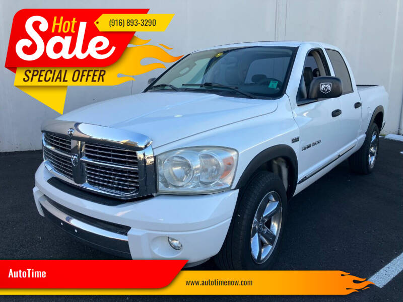 2007 Dodge Ram 1500 for sale at AutoTime in Sacramento CA