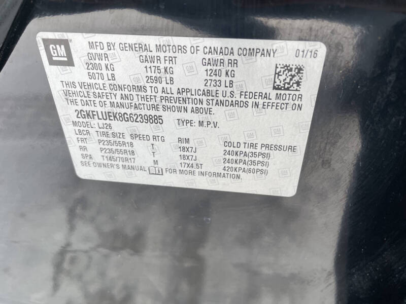 2016 GMC Terrain SLT