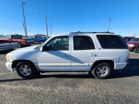 2002 Chevrolet Tahoe for sale at HUM MOTORS in Caldwell ID
