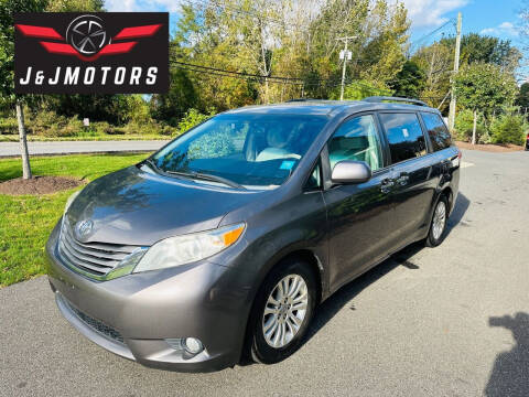 2012 Toyota Sienna for sale at J & J MOTORS in New Milford CT