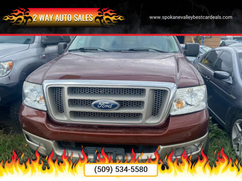 2005 Ford F-150 for sale at 2 Way Auto Sales in Spokane WA