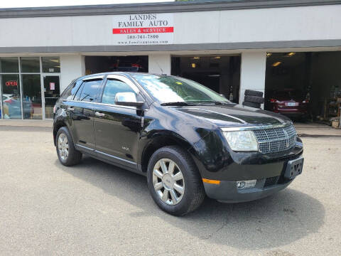 2008 Lincoln MKX for sale at Landes Family Auto Sales in Attleboro MA