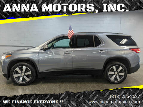 2021 Chevrolet Traverse for sale at ANNA MOTORS, INC. in Detroit MI