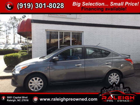 2019 Nissan Versa for sale at Raleigh Pre-Owned in Raleigh NC