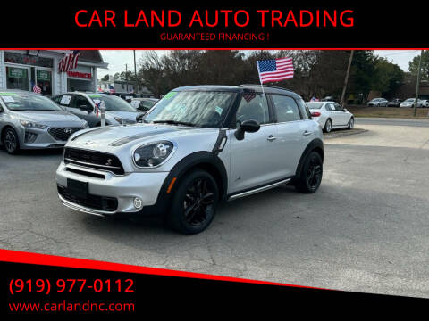 2016 MINI Countryman for sale at CAR LAND  AUTO TRADING - CAR LAND AUTO TRADING in Raleigh NC