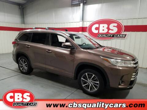 2018 Toyota Highlander for sale at CBS Quality Cars in Durham NC