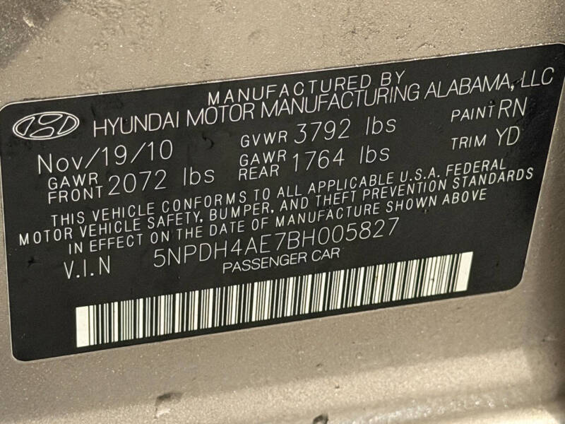 2011 Hyundai Elantra Limited