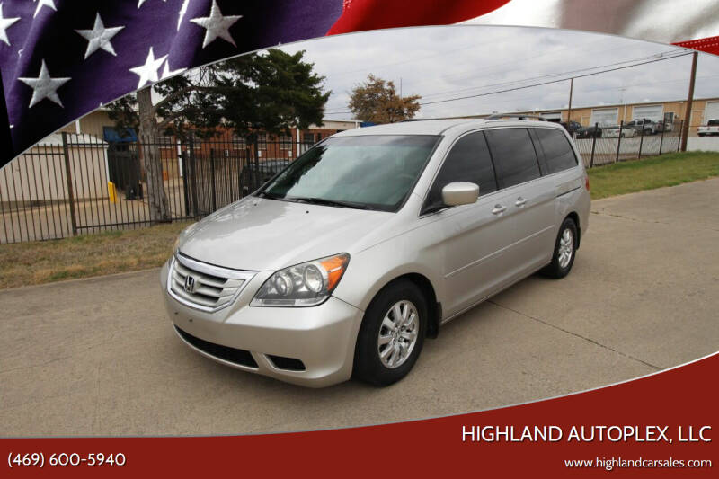 2008 Honda Odyssey for sale at Highland Autoplex, LLC in Dallas TX