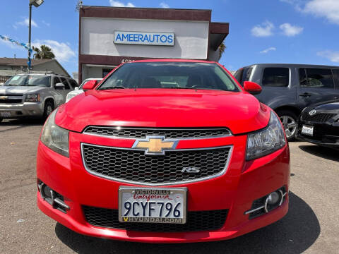 2014 Chevrolet Cruze for sale at Ameer Autos in San Diego CA