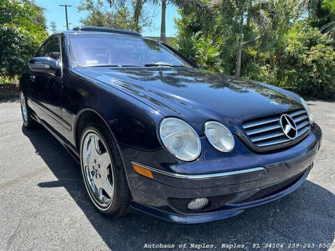 2002 Mercedes-Benz CL-Class for sale at Autohaus of Naples in Naples FL