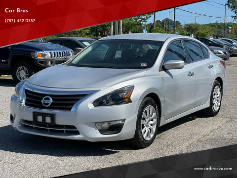 2013 Nissan Altima for sale at Car Bros in Virginia Beach VA