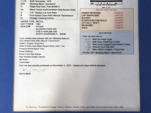 1971 Ford Mustang