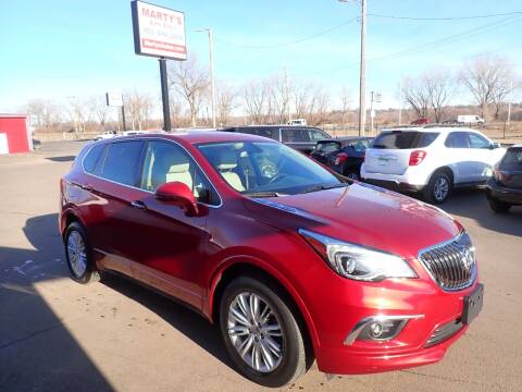 2017 Buick Envision for sale at Marty's Auto Sales in Savage MN