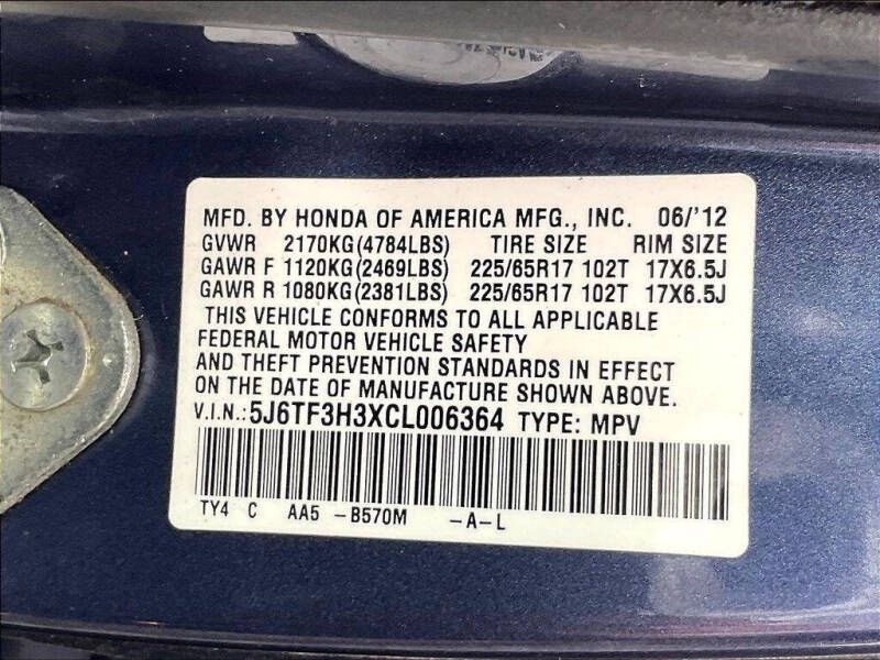 2012 Honda Crosstour EX