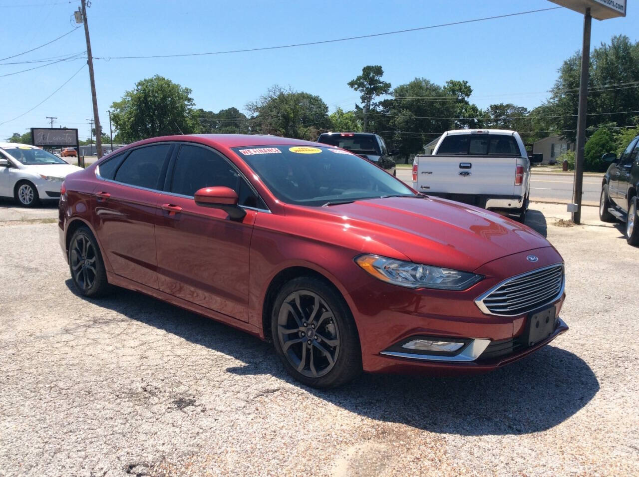 2018 Ford Fusion for sale at SPRINGTIME MOTORS in Huntsville, TX