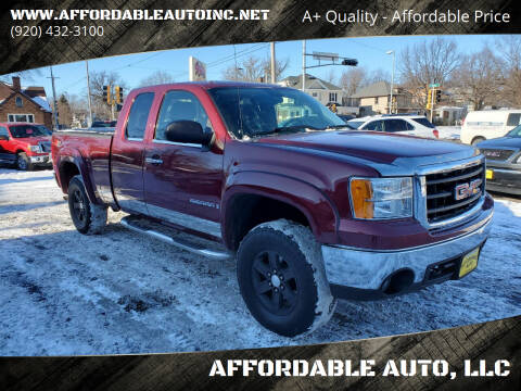 2008 GMC Sierra 1500 for sale at AFFORDABLE AUTO, LLC in Green Bay WI