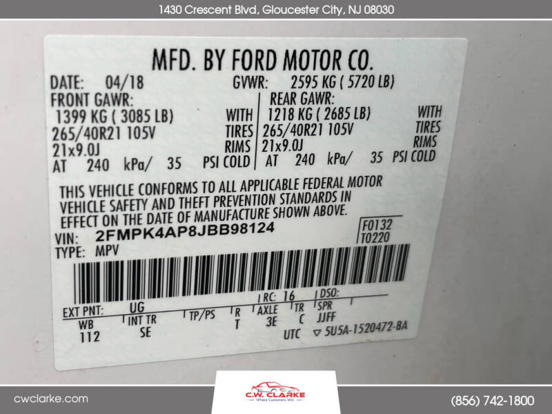 2018 Ford Edge Sport