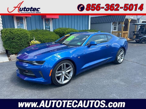 2018 Chevrolet Camaro for sale at Autotec Auto Sales in Vineland NJ