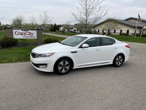 2013 Kia Optima Hybrid for sale at CapCity Customs in Plain City OH