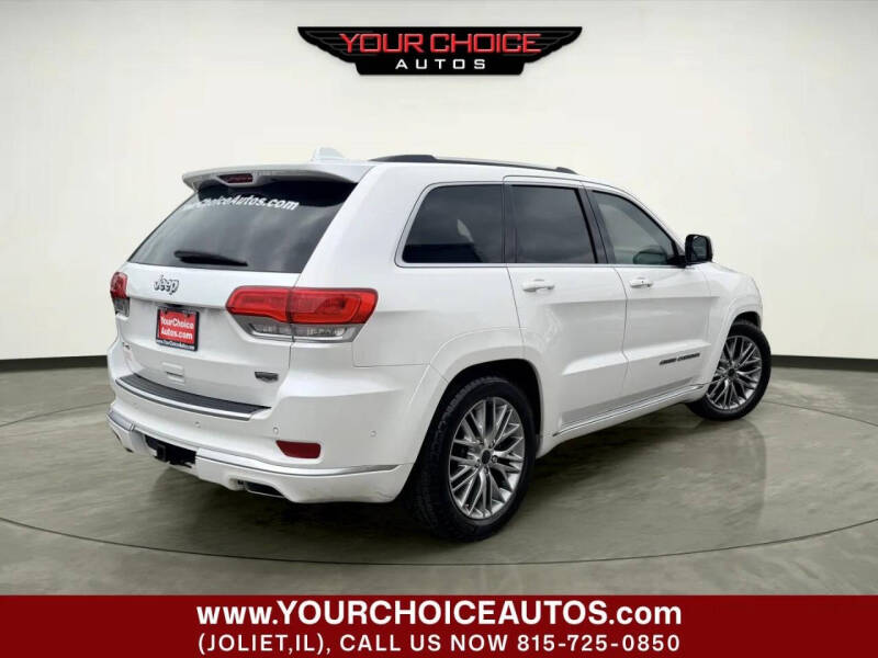 2017 Jeep Grand Cherokee Summit