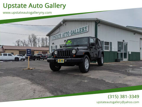 2009 Jeep Wrangler Unlimited for sale at Upstate Auto Gallery in Westmoreland NY