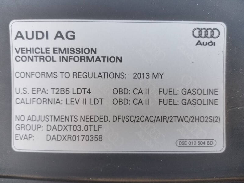 2013 Audi Q7 3.0T quattro Premium Plus