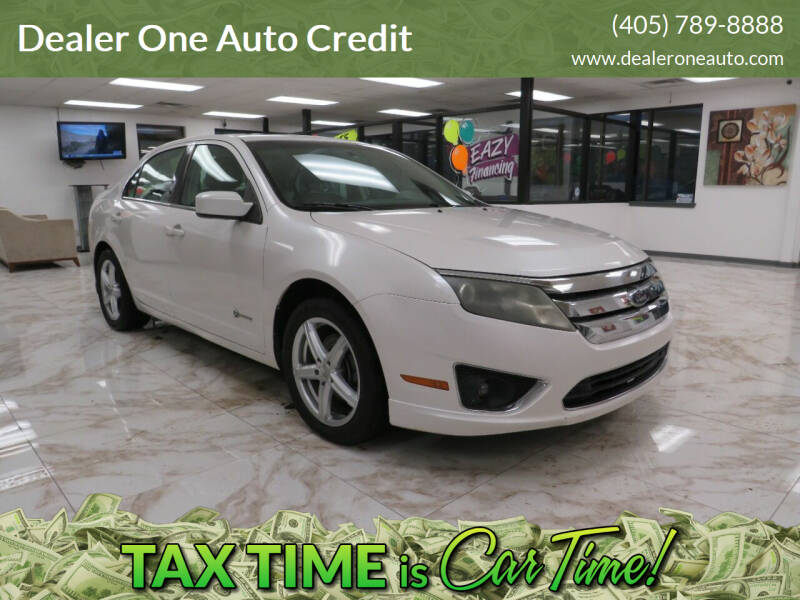 2010 Ford Fusion Hybrid for sale at Dealer One Auto Credit in Oklahoma City OK