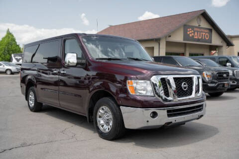 2013 Nissan NV for sale at REVOLUTIONARY AUTO in Lindon UT