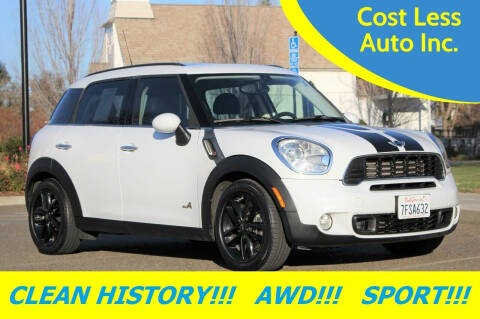 2011 MINI Cooper Countryman for sale at Cost Less Auto Inc. in Rocklin CA