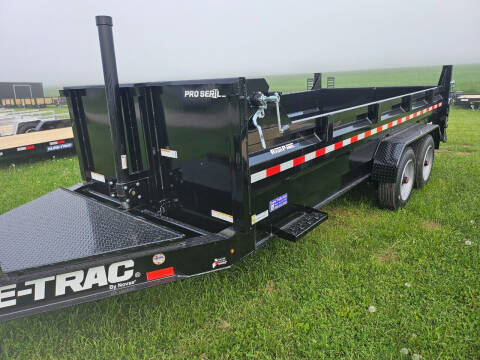 2024 Sure-Trac 7 x 16 Dump Trailer 17K Pro Se for sale at Swartz Trailer Sales LLC in Harbor Beach MI