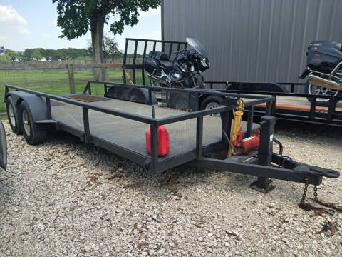 2003 SHOP BUILT DUMP TRAILER for sale at Chiefs Pursuit Surplus in Hempstead TX